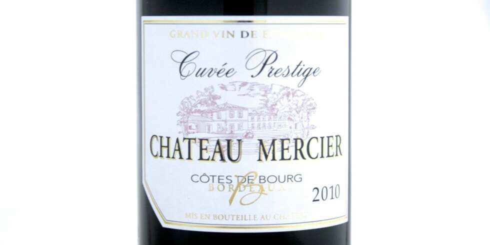 VIN TIL LAM: Ch. Mercier Cuvée Prestige 2010. VIN TIL LAM: Ch. Mercier Cuvée Prestige 2010.