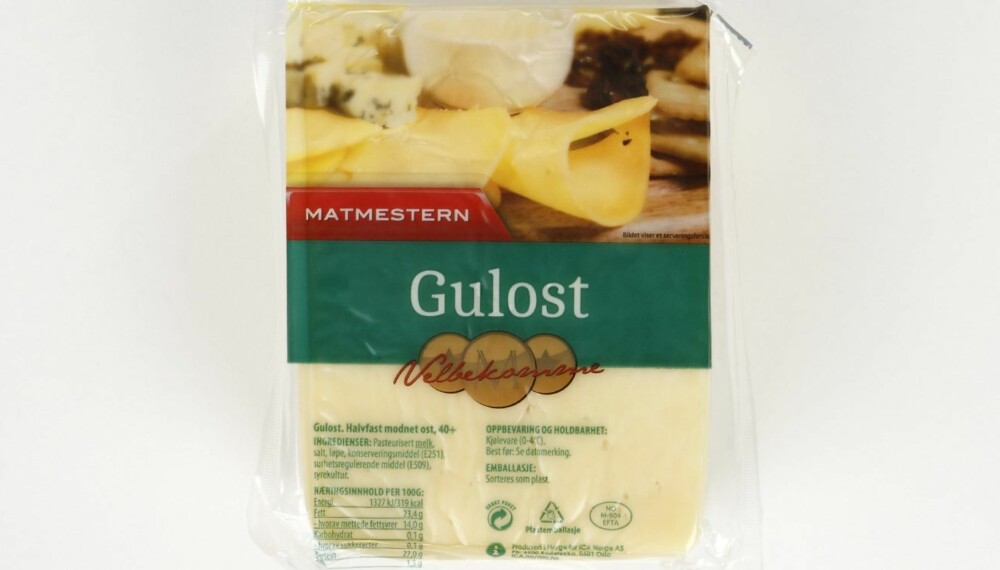 GULOST: Klikk Helse har testet 11 vanlige guloster og fem lettoster. GULOST: Klikk Helse har testet 11 vanlige guloster og fem lettoster.