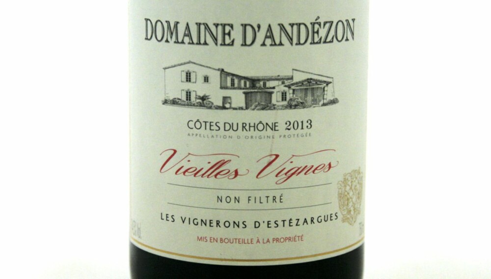 GODE RØDVINSKJØP: Domaine d'Andézon 2013. GODE RØDVINSKJØP: Domaine d'Andézon 2013.