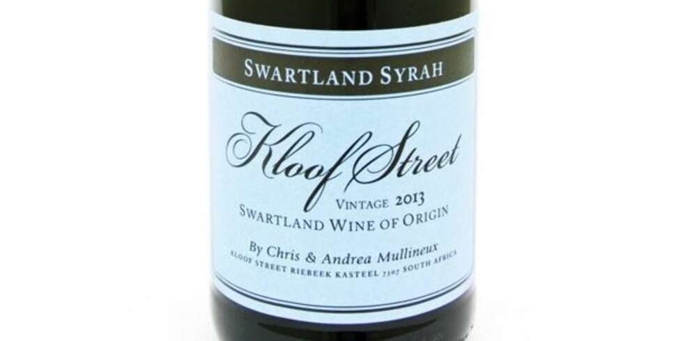 GOD VIN: Kloof Street Swartland Syrah 2013. GOD VIN: Kloof Street Swartland Syrah 2013.