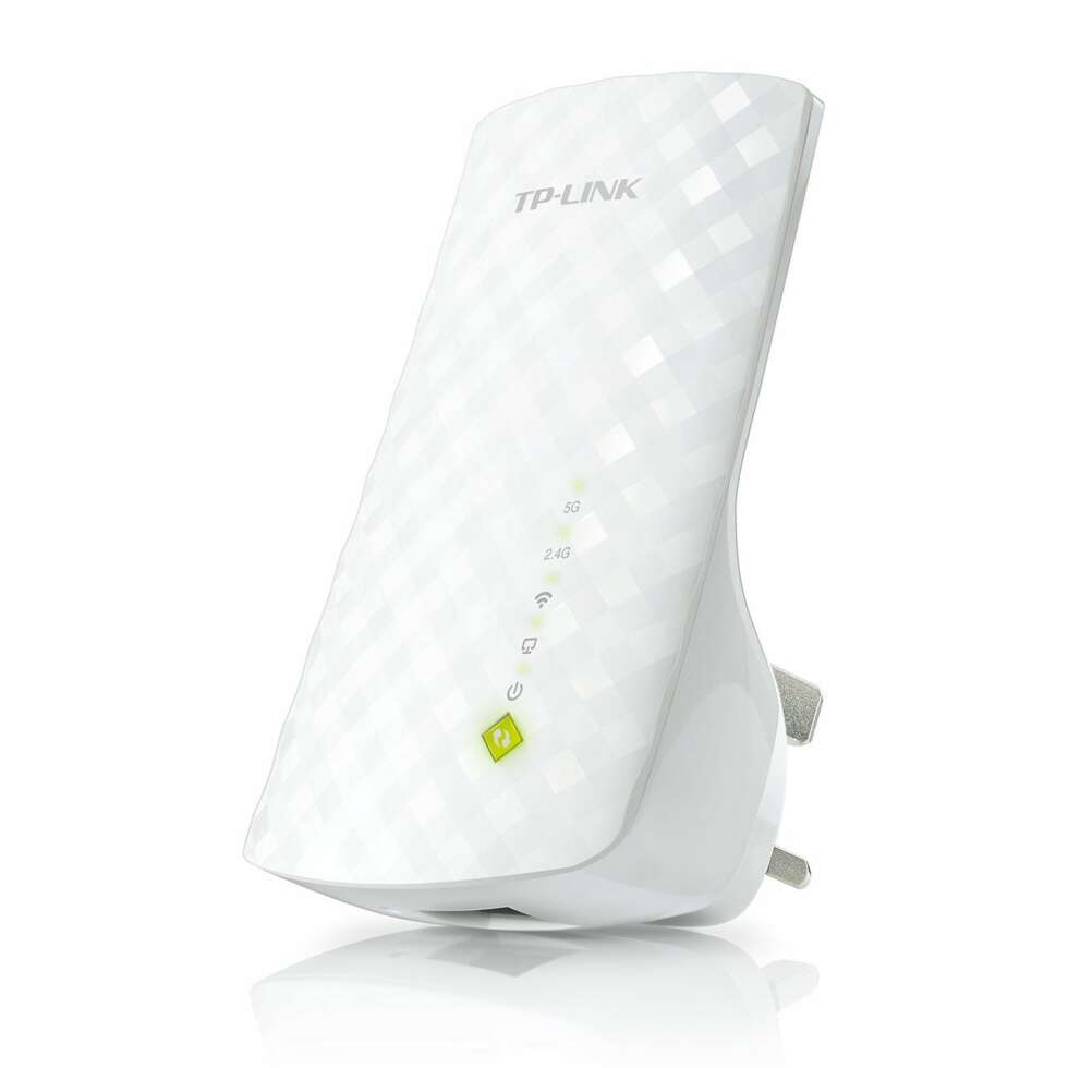 BEDRE WIFI: TP-Link RE200 er en trådløs forlenger til ditt trådløse AC-nettverk. BEDRE WIFI: TP-Link RE200 er en trådløs forlenger til ditt trådløse AC-nettverk.