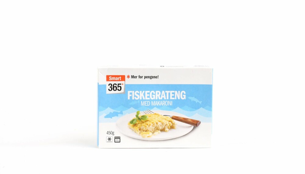 TEST AV FISKEGRATENG: Vi har testet næringsinnholdet i et utvalg fiskegratenger. FOTO: Bjørn Inge Karlsen TEST AV FISKEGRATENG: Vi har testet næringsinnholdet i et utvalg fiskegratenger. FOTO: Bjørn Inge Karlsen