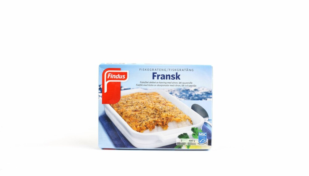 TEST AV FISKEGRATENG: Vi har testet næringsinnholdet i et utvalg fiskegratenger. FOTO: Bjørn Inge Karlsen TEST AV FISKEGRATENG: Vi har testet næringsinnholdet i et utvalg fiskegratenger. FOTO: Bjørn Inge Karlsen