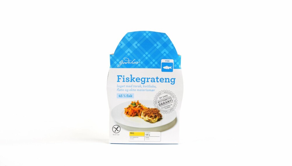 TEST AV FISKEGRATENG: Vi har testet næringsinnholdet i et utvalg fiskegratenger. FOTO: Bjørn Inge Karlsen TEST AV FISKEGRATENG: Vi har testet næringsinnholdet i et utvalg fiskegratenger. FOTO: Bjørn Inge Karlsen