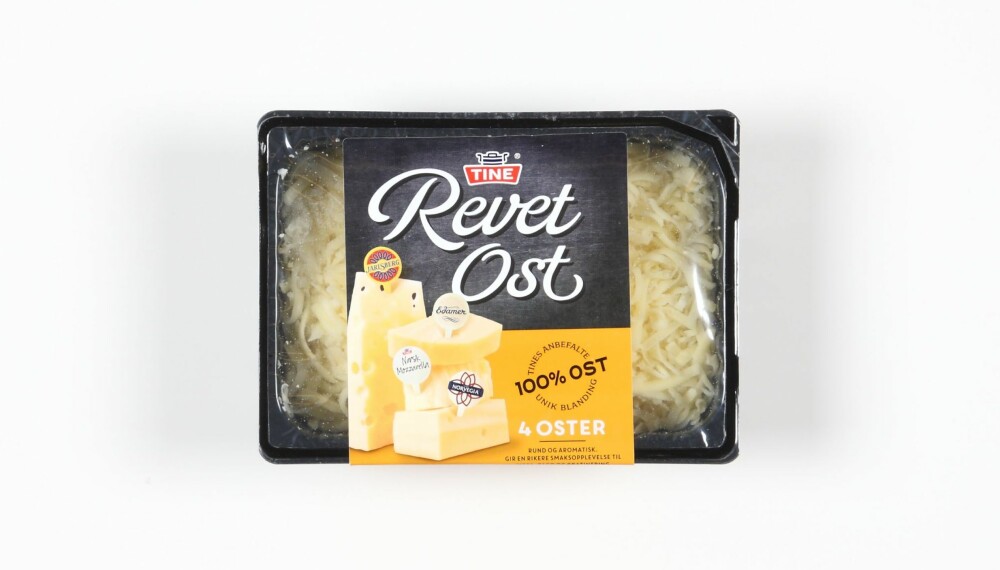 TEST AV REVET OST: Vi har testet næringsinnholdet i revet ost. FOTO: Petter Berg TEST AV REVET OST: Vi har testet næringsinnholdet i revet ost. FOTO: Petter Berg