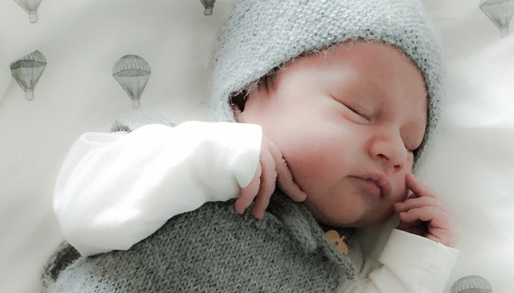 Silas ble månedens BAM-baby i mai. Her er han 2 uker gammel. Silas ble månedens BAM-baby i mai. Her er han 2 uker gammel.