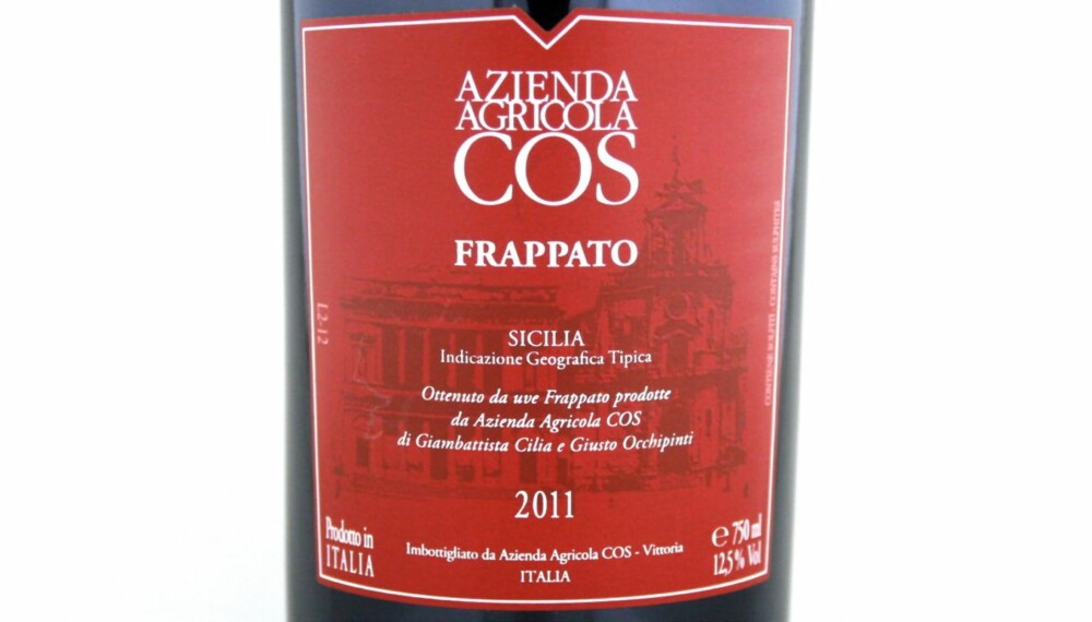 SICILIANSK: Cos Frappato 2011 kom på andreplass. SICILIANSK: Cos Frappato 2011 kom på andreplass.