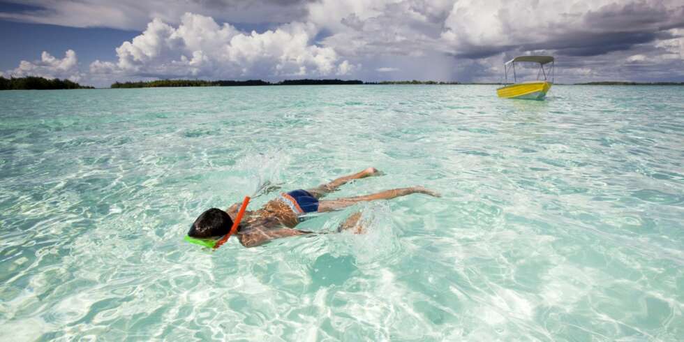 KARIBIEN: Både voksne og barn drømmer om snorkling i Karibien. KARIBIEN: Både voksne og barn drømmer om snorkling i Karibien.