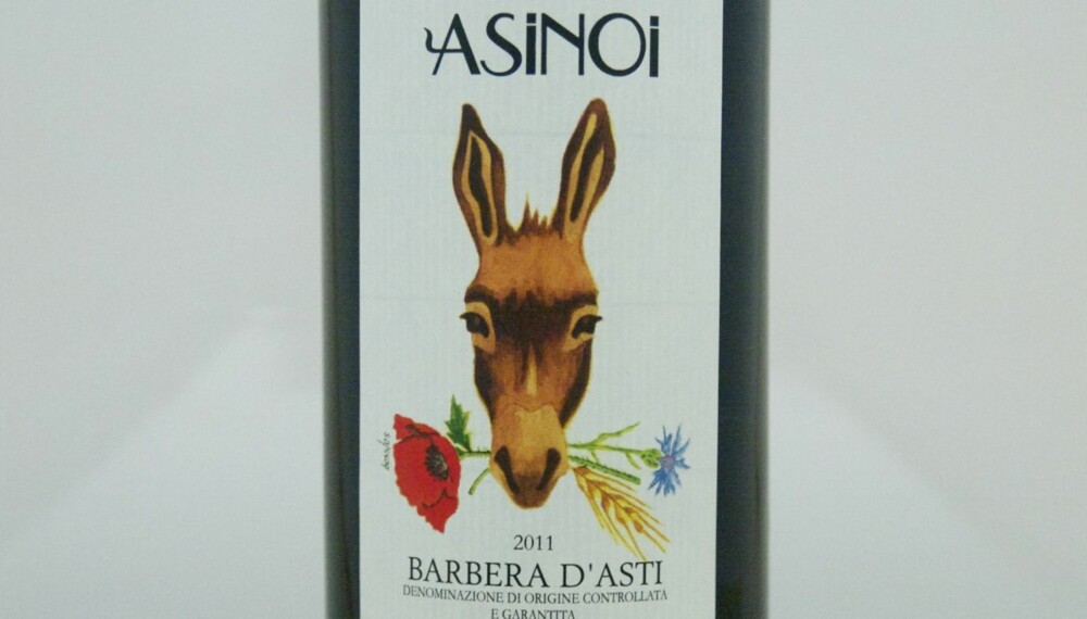 ITALIENSK: Barbera d'Asti Asinoi 2011. ITALIENSK: Barbera d'Asti Asinoi 2011.