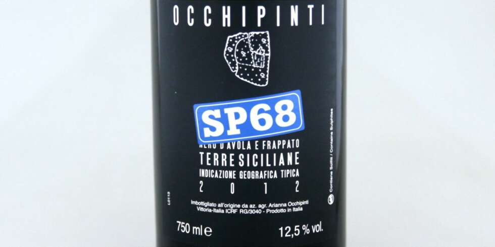 SICILIANSK: Occhipinti SP 68 Nero d'Avola e Frappato 2012 kom på førsteplass. SICILIANSK: Occhipinti SP 68 Nero d'Avola e Frappato 2012 kom på førsteplass.
