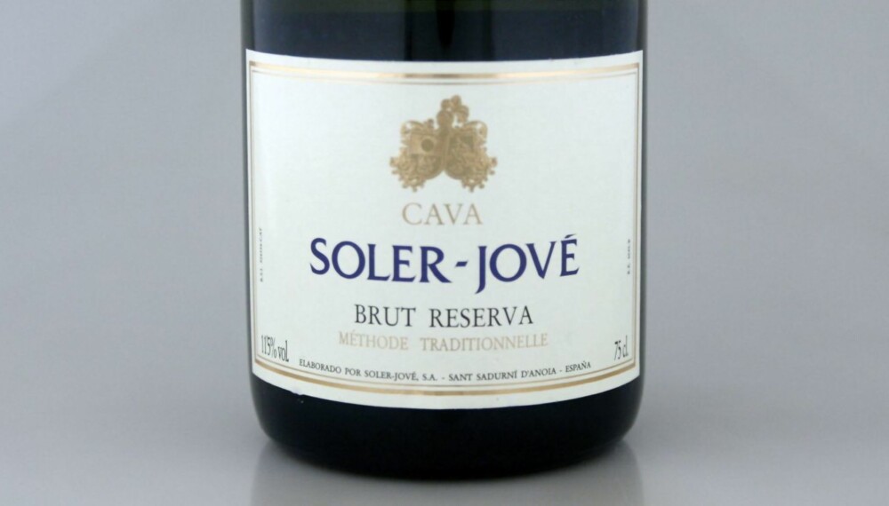 CAVA: Soler-Jové Brut Reserva kom på delt andreplass. CAVA: Soler-Jové Brut Reserva kom på delt andreplass.