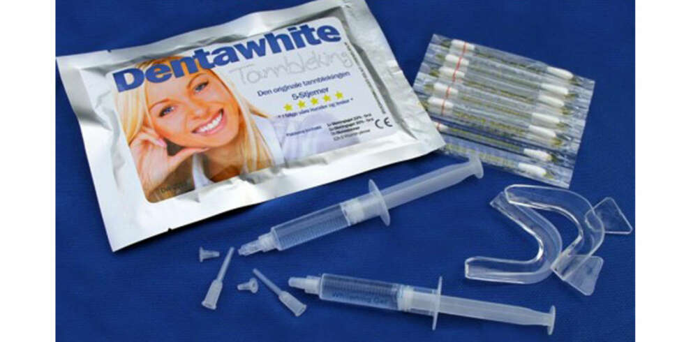 TEST TANNBLEKING: Dentawhite Tannbleking Normal TEST TANNBLEKING: Dentawhite Tannbleking Normal