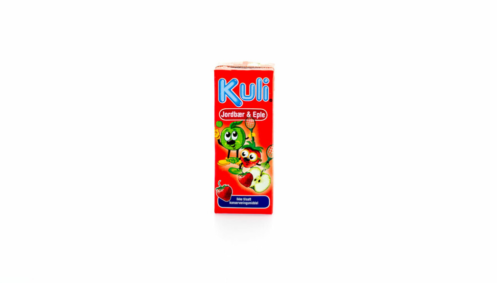 TEST AV LESKEDRIKKER: Kuli Jordbær & Eple TEST AV LESKEDRIKKER: Kuli Jordbær & Eple