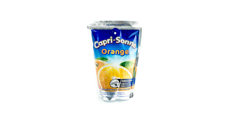 TEST AV LESKEDRIKKER: Capri-Sonne Orange TEST AV LESKEDRIKKER: Capri-Sonne Orange