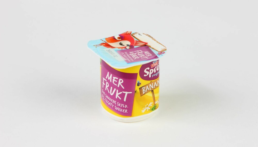 BRA YOGHURT: Tine Sprett banan BRA YOGHURT: Tine Sprett banan