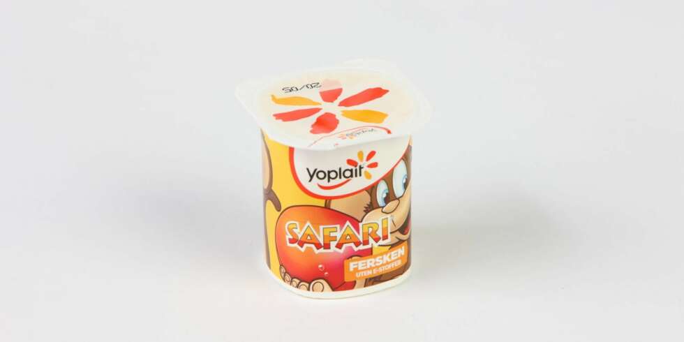 OK: Godkjent barneyoghurt fra Yoplait. OK: Godkjent barneyoghurt fra Yoplait.