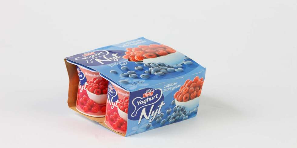 NYT MED MÅTE: Mye sukker trekker ned for den smaksrike Nyt-yoghurten. NYT MED MÅTE: Mye sukker trekker ned for den smaksrike Nyt-yoghurten.