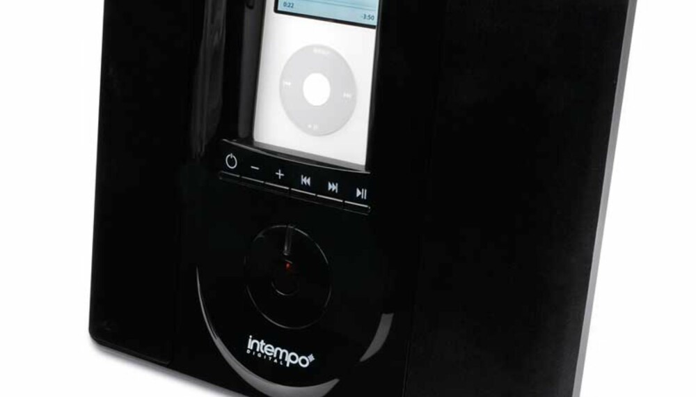 Hvor pent Intempo IDS-03 er kan sikkert diskuteres, men mangler kanskje en smule "touch" av Apple. Hvor pent Intempo IDS-03 er kan sikkert diskuteres, men mangler kanskje en smule "touch" av Apple.