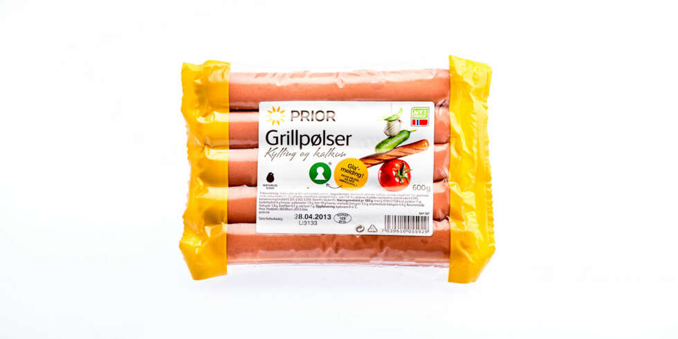 TEST AV GRILLPØLSER: Prior grillpølser kylling og kalkun TEST AV GRILLPØLSER: Prior grillpølser kylling og kalkun