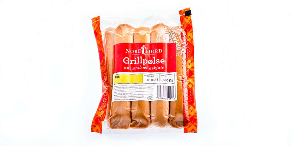 TEST AV GRILLPØLSER: Nordfjord grillpølse med norsk svinekjøtt TEST AV GRILLPØLSER: Nordfjord grillpølse med norsk svinekjøtt