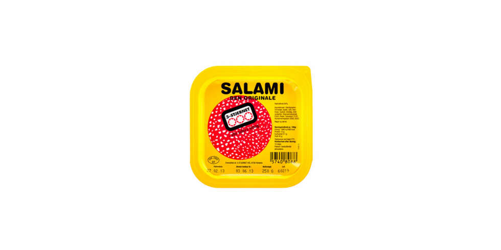 TEST AV SALAMI: 3-stjernet salami den originale TEST AV SALAMI: 3-stjernet salami den originale