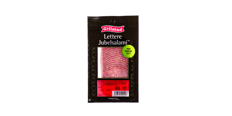 TEST AV SALAMI: Grilstad Lettere Jubelsalami TEST AV SALAMI: Grilstad Lettere Jubelsalami