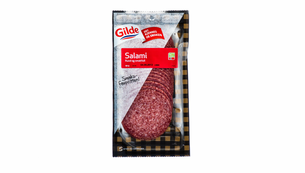 TEST AV SALAMI: Gilde Salami TEST AV SALAMI: Gilde Salami