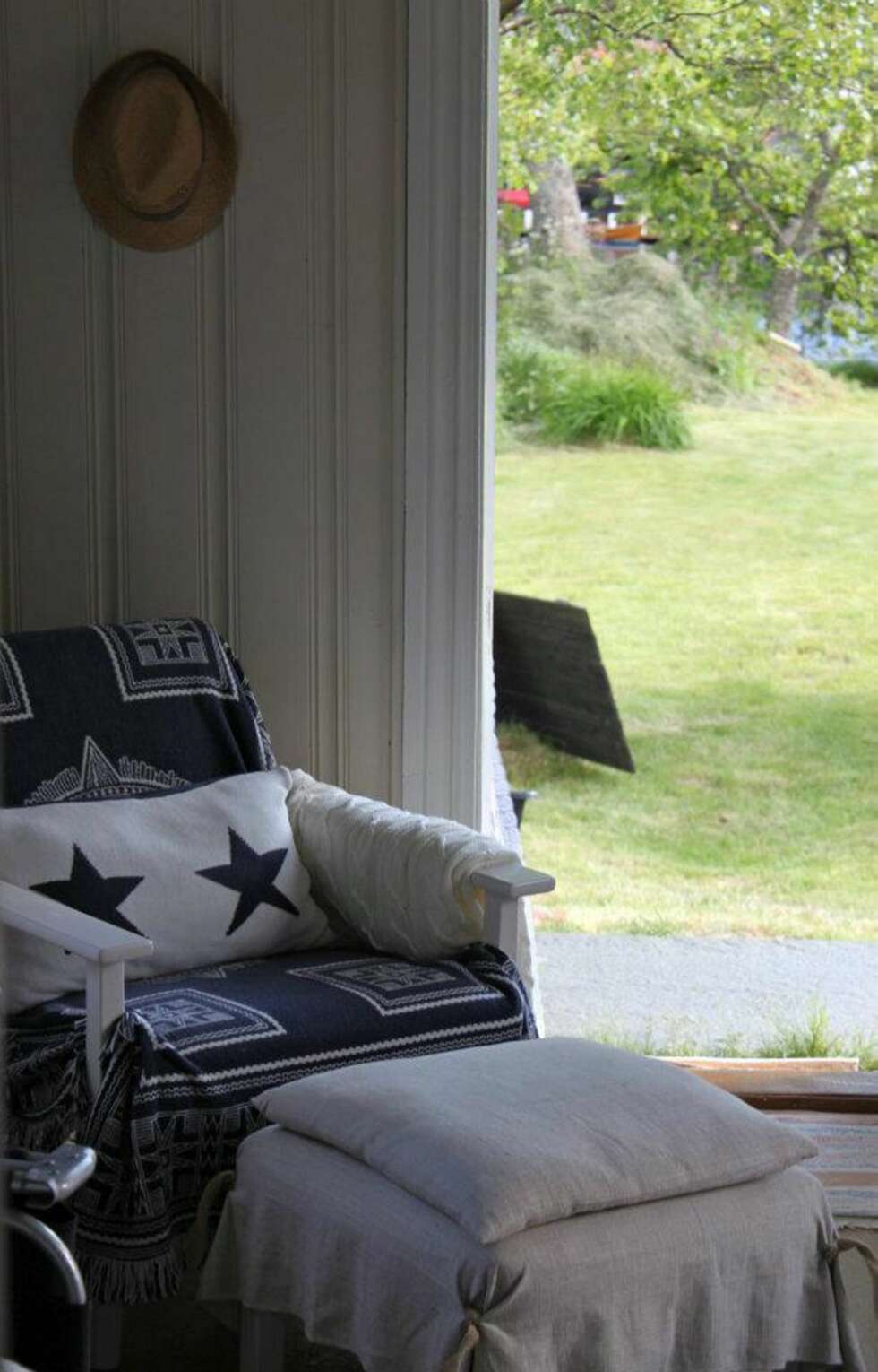 Det handler om å slappe av på hytta Det handler om å slappe av på hytta