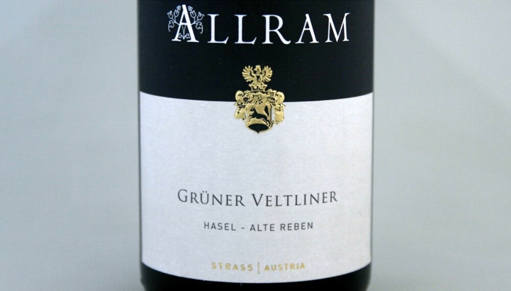 TIL ASPARGES: Allram Grüner Veltliner 2012. TIL ASPARGES: Allram Grüner Veltliner 2012.