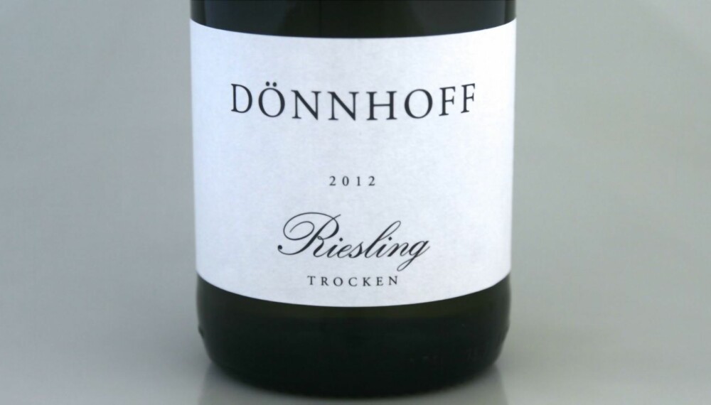 TIL ASPARGES: Dönnhoff Riesling Trocken 2012. TIL ASPARGES: Dönnhoff Riesling Trocken 2012.