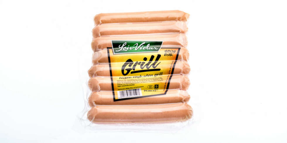 TEST AV GRILLPØLSER: Leiv Vidar grillpølser TEST AV GRILLPØLSER: Leiv Vidar grillpølser