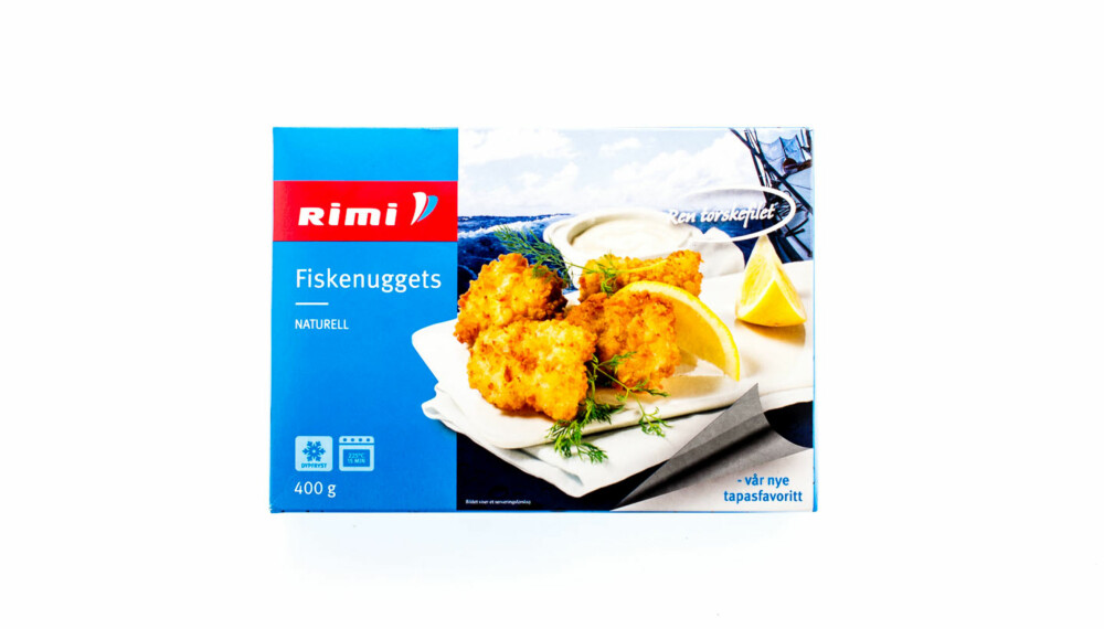 TEST AV FISKEPINNER: Rimi fiskenuggets TEST AV FISKEPINNER: Rimi fiskenuggets