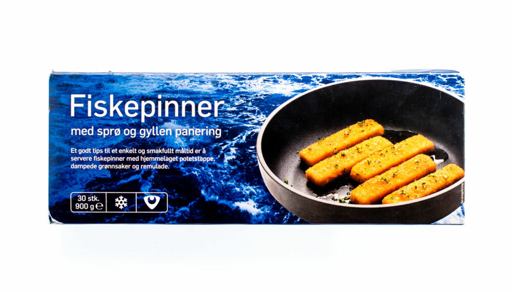 TEST AV FISKEPINNER: Rema 1000 fiskepinner TEST AV FISKEPINNER: Rema 1000 fiskepinner