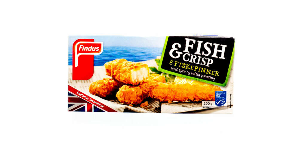 TEST AV FISKEPINNER: Findus Fish & Crisp 8 fiskepinner TEST AV FISKEPINNER: Findus Fish & Crisp 8 fiskepinner