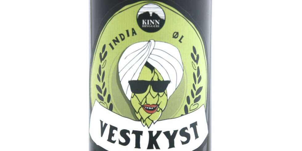INDIA PALE ALE: Kinn Vestkyst India Øl kom på andreplass. INDIA PALE ALE: Kinn Vestkyst India Øl kom på andreplass.