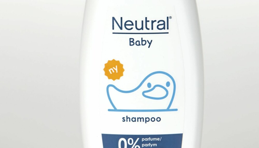 SJAMPO: Neutral Baby Shampoo anbefales uten forbehold. SJAMPO: Neutral Baby Shampoo anbefales uten forbehold.