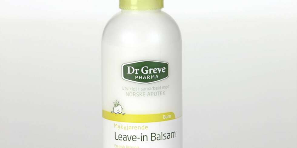 BALSAM: Dr. Greve Pharma Mykgjørende Leave-in Balsam anbefales med forbehold. BALSAM: Dr. Greve Pharma Mykgjørende Leave-in Balsam anbefales med forbehold.