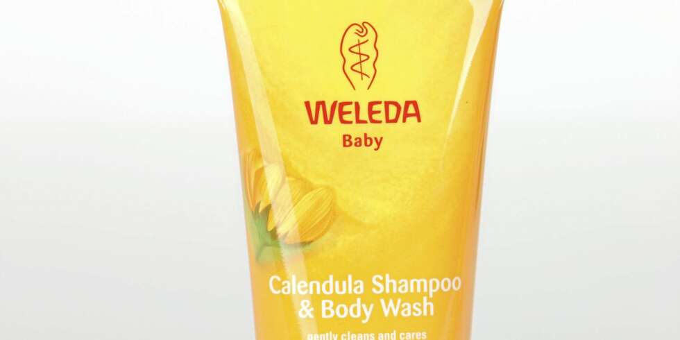 TIL HÅRET OG I DUSJEN: Weleda Baby Calendula Shampoo & Body Wash anbefales ikke. TIL HÅRET OG I DUSJEN: Weleda Baby Calendula Shampoo & Body Wash anbefales ikke.