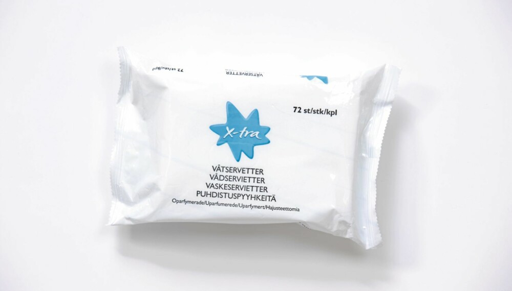 Våtserviett X-tra Våtserviett X-tra