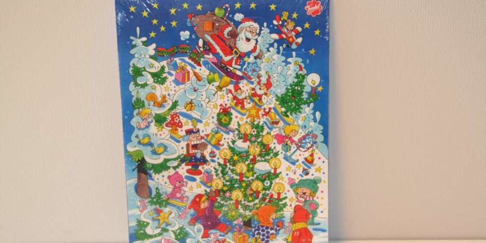 KALENDERTEST: Friedel sjokoladekalender. KALENDERTEST: Friedel sjokoladekalender.