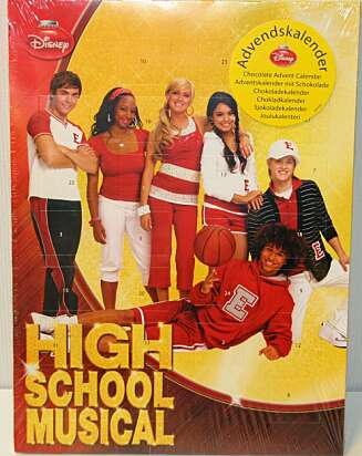 KALENDERTEST: Highschool musical sjokolade. KALENDERTEST: Highschool musical sjokolade.