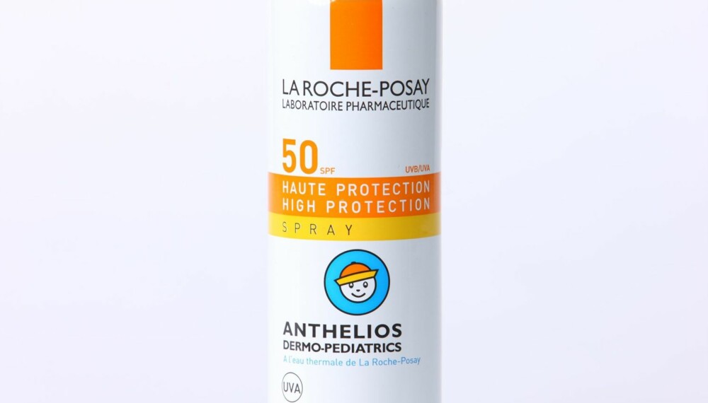 TEST AV SOLKREM: La Roche-Posay Anthelios barn solspray, faktor 50 TEST AV SOLKREM: La Roche-Posay Anthelios barn solspray, faktor 50