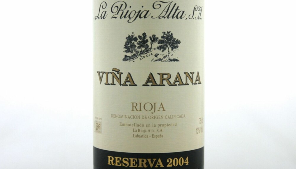 LAMMEVIN: Viña Arana Reserva 2004. LAMMEVIN: Viña Arana Reserva 2004.