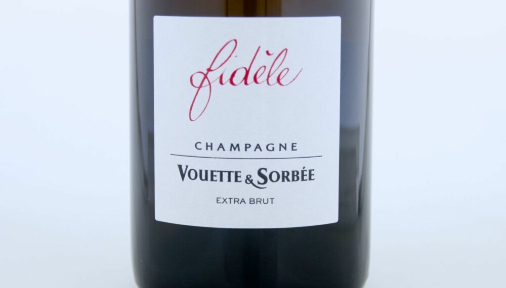 ØKOLOGISK: Vouette & Sorbée Cuvée Fidèle Extra Brut 2009. ØKOLOGISK: Vouette & Sorbée Cuvée Fidèle Extra Brut 2009.