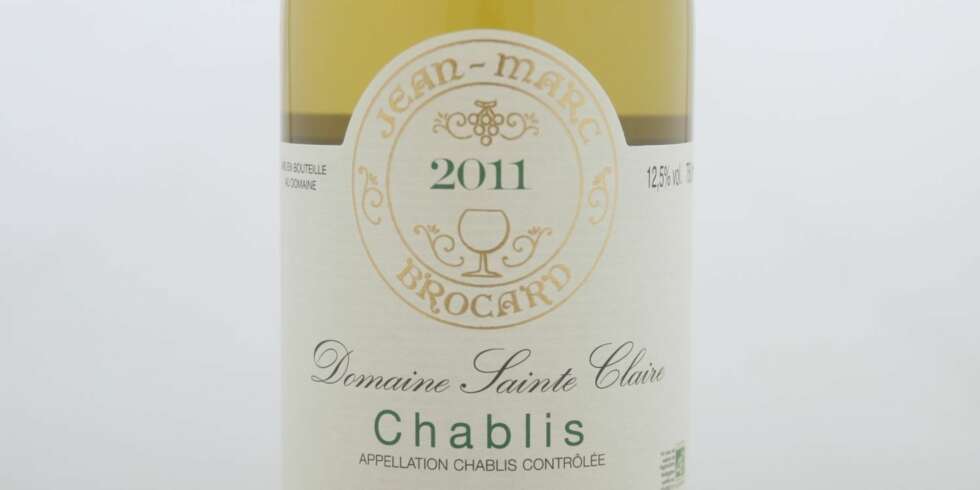 ØKOLOGISK: Brocard Chablis Sainte Claire 2011. ØKOLOGISK: Brocard Chablis Sainte Claire 2011.