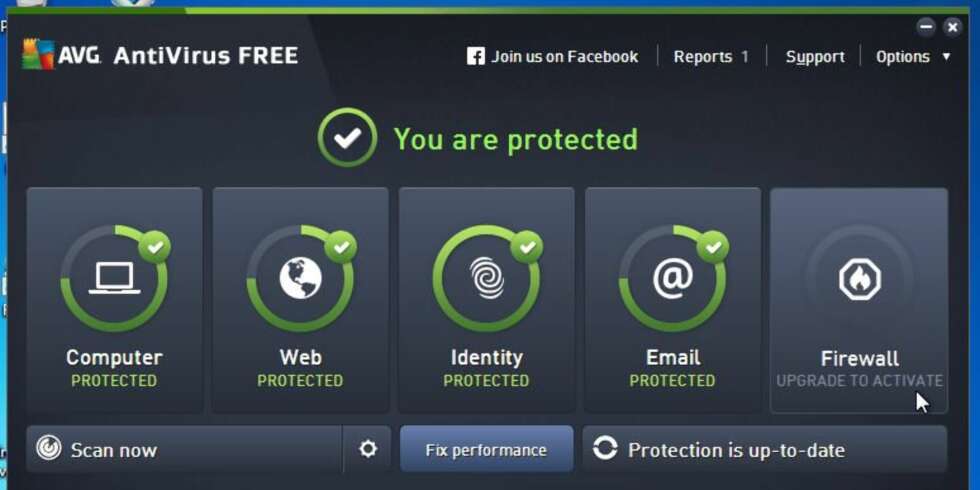 FINNER VIRUS: AVG Free er relativt effektiv mot virus. FINNER VIRUS: AVG Free er relativt effektiv mot virus.