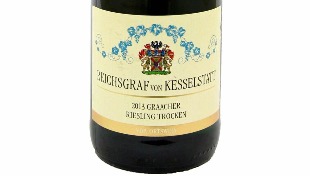GODT KJØP: Reichsgraf von Kesselstatt Graacher Riesling Trocken 2013. GODT KJØP: Reichsgraf von Kesselstatt Graacher Riesling Trocken 2013.