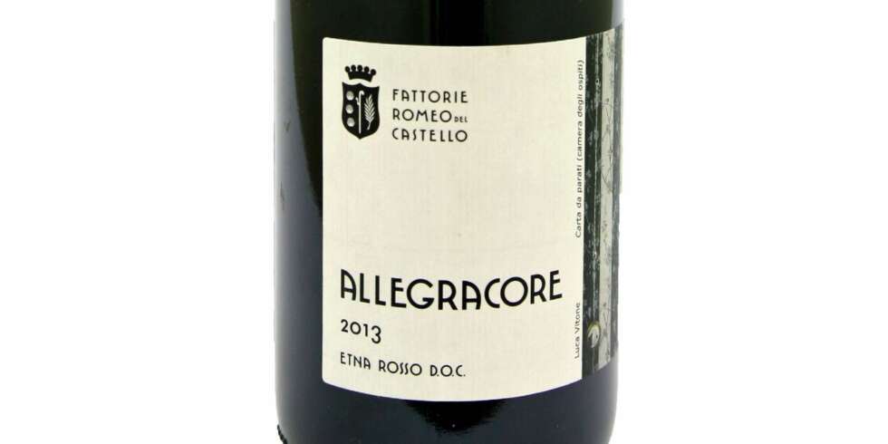 GODT KJØP: Allegracore Etna Rosso 2013. GODT KJØP: Allegracore Etna Rosso 2013.