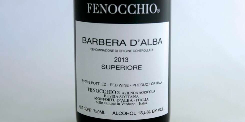 GOD BARBERA: Fenocchio Barbera d'Alba Superiore 2013. GOD BARBERA: Fenocchio Barbera d'Alba Superiore 2013.