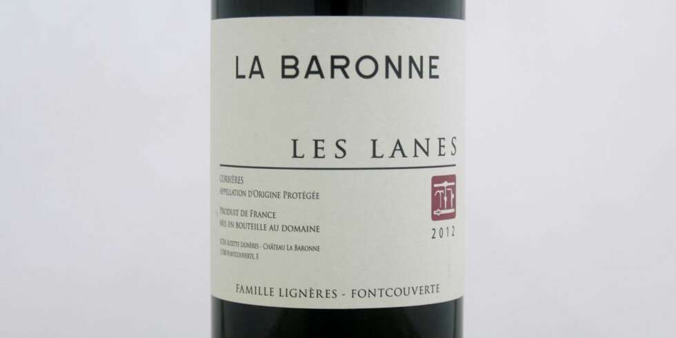 ØKOLOGISK: La Baronne Les Lanes 2012. ØKOLOGISK: La Baronne Les Lanes 2012.